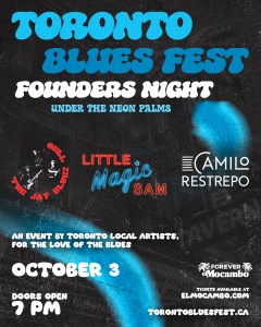 Toronto Blues Fest Founders Night