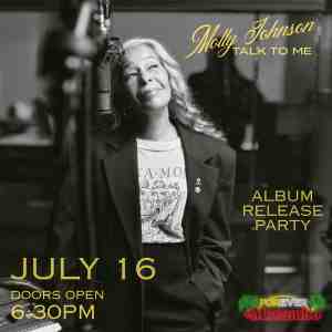 MOLLY JOHNSON – TALK TO ME Album Release