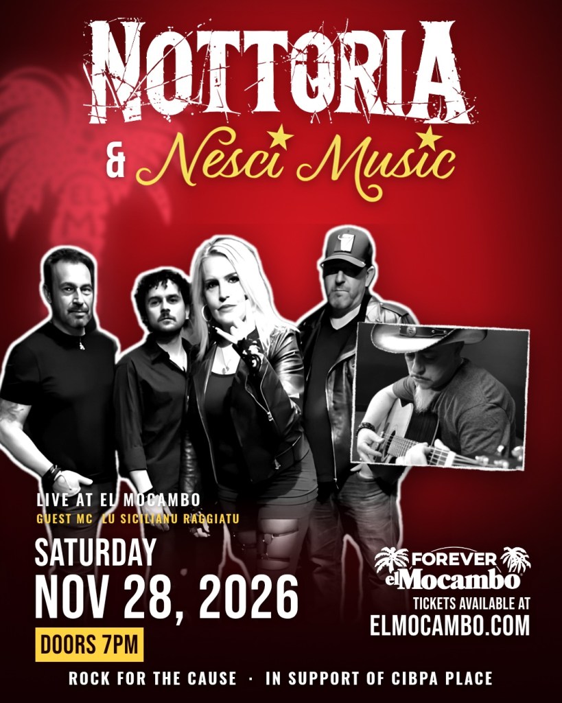 ROCK FOR THE CAUSE — NOVEMBER 28!